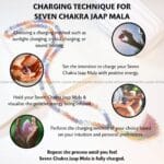 Seven Chakra Crystal Jaap Mala 108 Bead's (Chakra Balancing & Aligning Chakras)