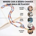 Seven Chakra Crystal Jaap Mala 108 Bead's (Chakra Balancing & Aligning Chakras)