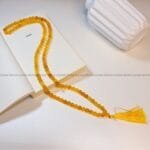 Citrine Crystal Jaap Mala 108 Beads (Creativity & Motivation)