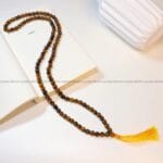 Tiger Eye Crystal Jaap Mala 108 Bead's (Confidence & Courage)