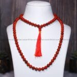 Red Jasper Jaap Crystal Mala 108 Beads (Grounding & Stability)
