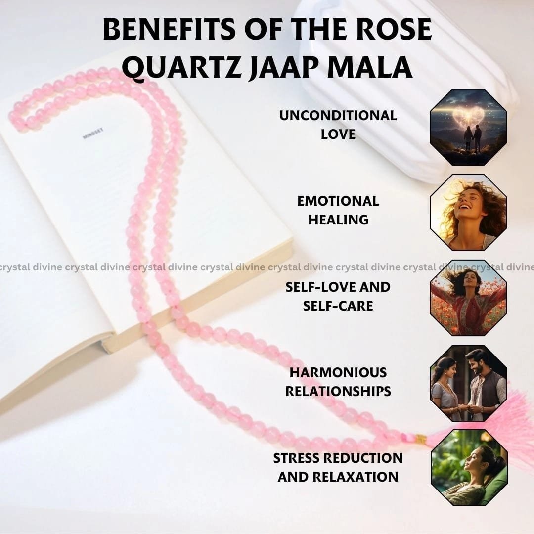 Rose Quartz Jaap Mala
