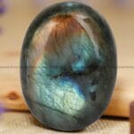 Labradorite  Crystal Palm Stone (Energy & Vitality)