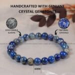 Lapis Lazuli Crystal Bracelet - 8 MM (Balance & Harmony)
