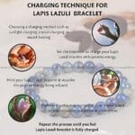 Lapis Lazuli Crystal Bracelet - 8 MM (Balance & Harmony)