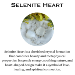 Selenite Heart (Cleansing & Purification)