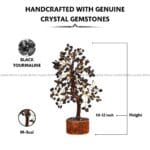 Black Tourmaline Crystal Tree 300 Beads (Protection From Negative Energy)