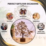 Tiger Eye Crystal Tree 300 Beads (Strength & Courage)