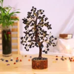 Black Tourmaline Crystal Tree 300 Beads (Protection From Negative Energy)