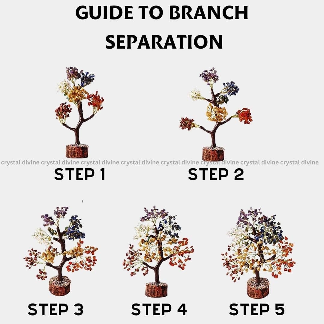 Seven Chakra Crystal Tree 300 Beads (Spiritual Growth)