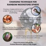Rainbow Moonstone Crystal Sphere (Confidence & Self-Esteem)