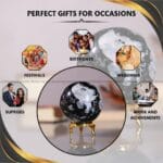 Rainbow Moonstone Crystal Sphere (Confidence & Self-Esteem)