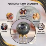 Labradorite Sphere (Protection & Grounding)