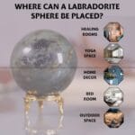 Labradorite Sphere (Protection & Grounding)