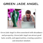 Green Jade Crystal Angel (Abundance & Prosperity)