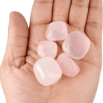 Rose Quartz Tumble Stone Pack of 5 (Love & Relationships)