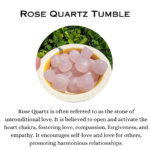 Rose Quartz Tumble Stone Pack of 5 (Love & Relationships)