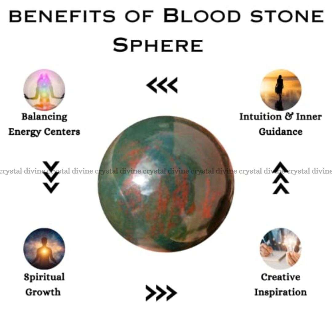 Blood Stone Sphere (Creativity & Motivation)