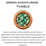 Green Aventurine Tumble Stone Pack of 5 (Luck & Prosperity)