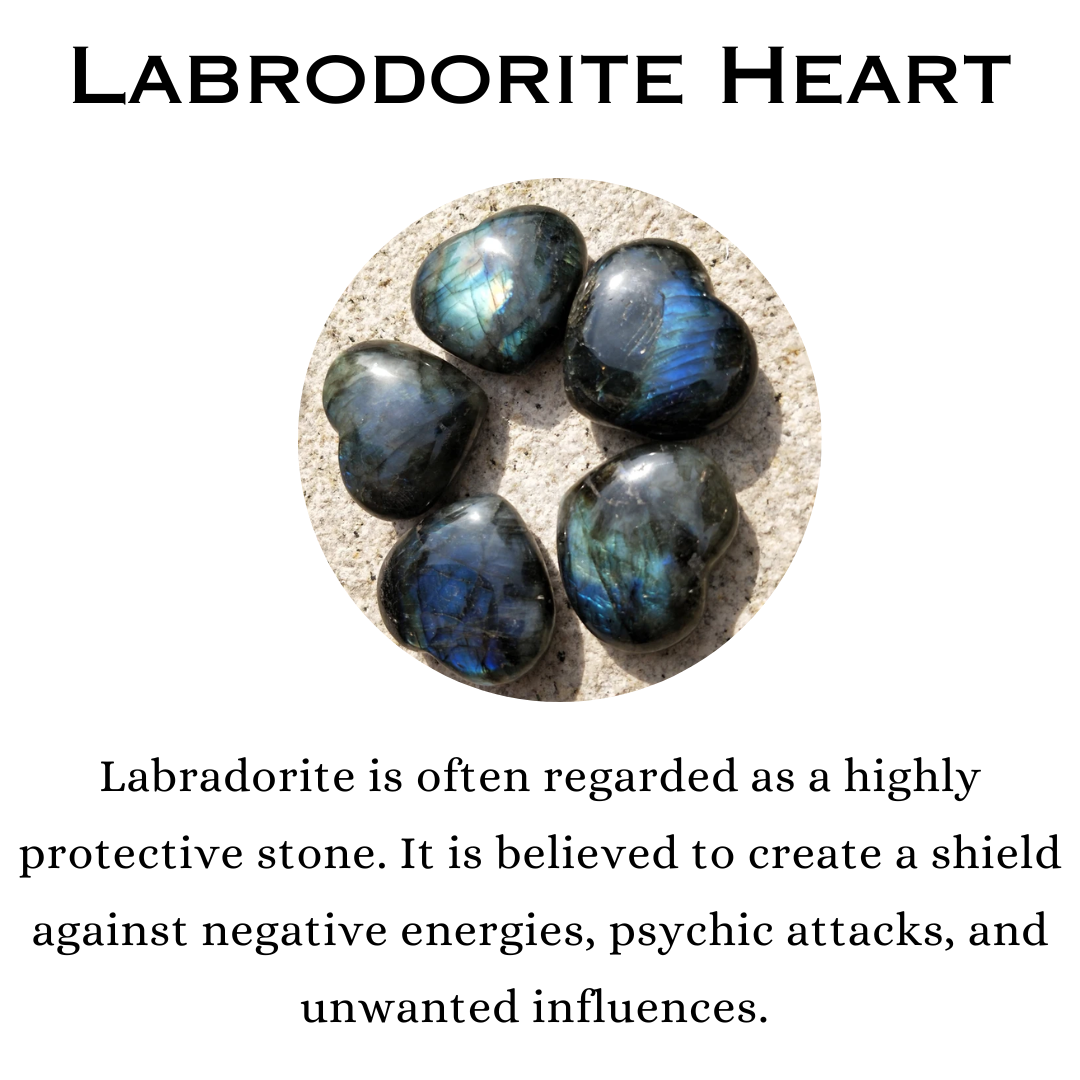 Labradorite Heart (Protection)