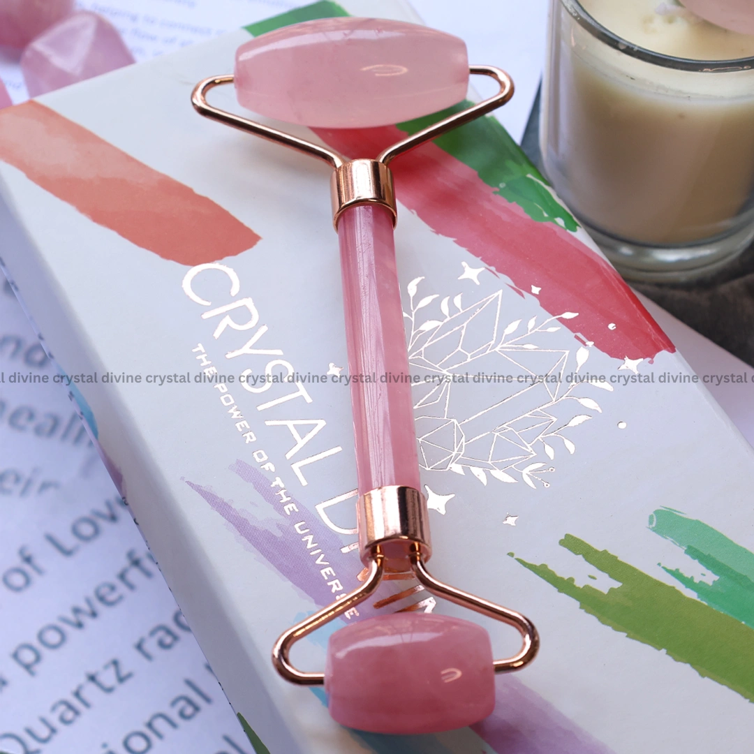 Rose Quartz Face Roller (Reduced Puffiness & Inflammation)