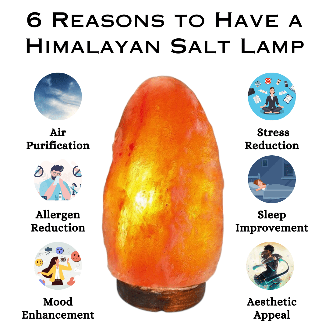 Himalayan Salt Lamp (Air Purification)