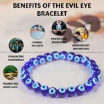 Evil Eye Bracelet - 8MM (Mindfulness & Meditation)