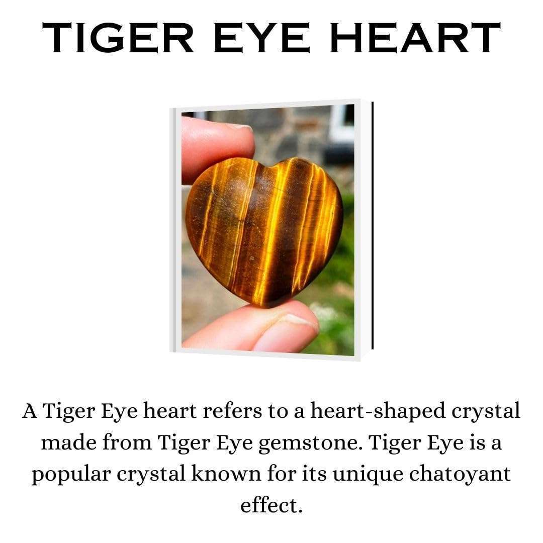 Tiger Eye Heart (Confidence & Courage)
