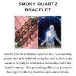 Smoky Quartz Bracelet - 8 MM (Grounding & stabilizing)