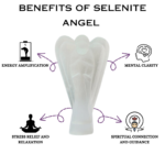 Selenite Crystal Angel (Protection & Shielding)