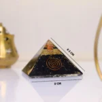 Black Tourmaline Crystal Pyramid (Protection From Negative Energy)