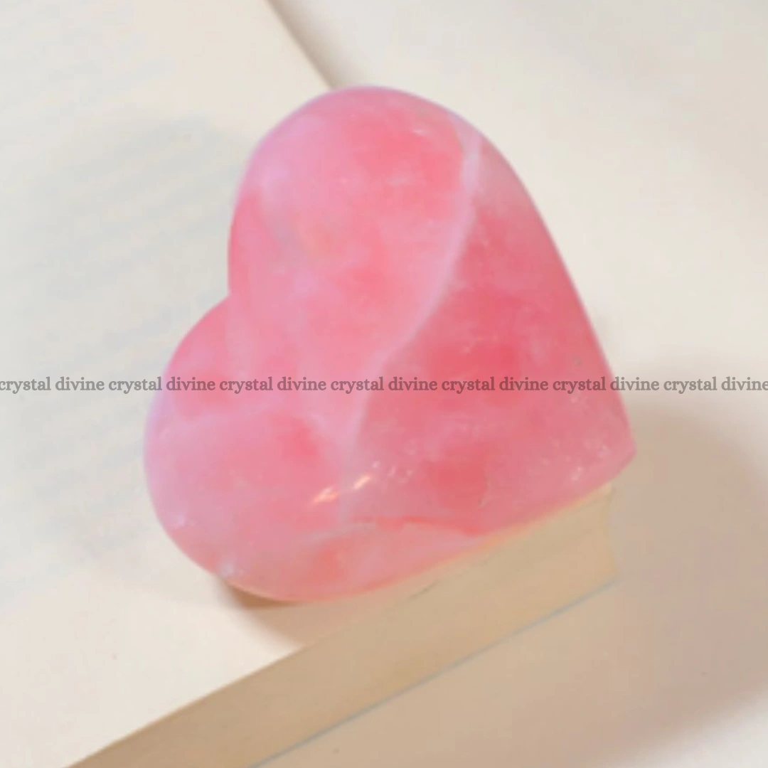 Rose Quartz Heart