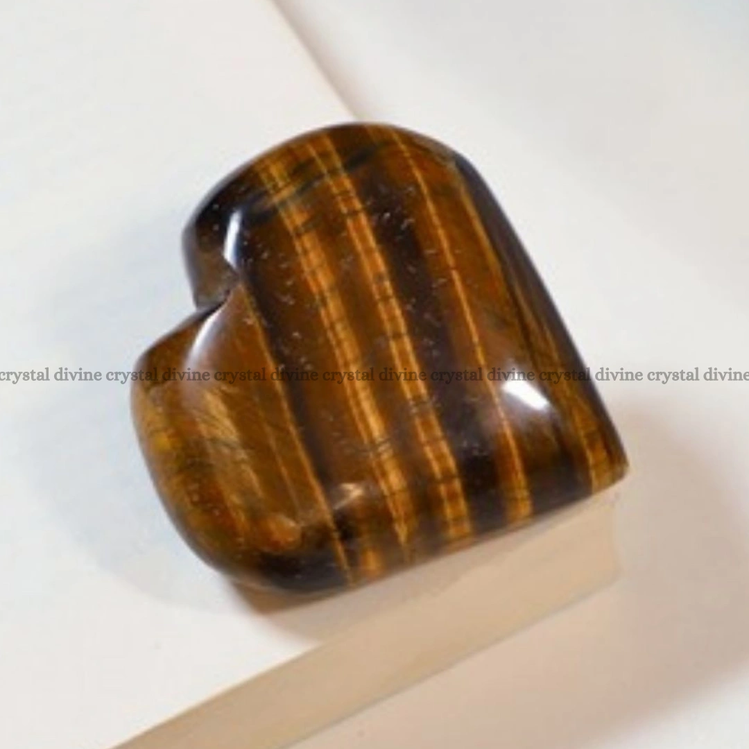 Tiger Eye Heart (Confidence & Courage)