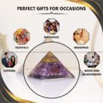 Amethyst Crystal Pyramid (Spiritual Awareness & Intuition)