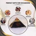 Black Tourmaline Crystal Pyramid (Protection From Negative Energy)