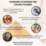 Citrine Crystal Pyramid (Manifestation & Creativity)