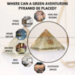 Green Aventurine Crystal Pyramid (Luck & Prosperity)