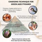 Green Jade Crystal Pyramid (Prosperity & Abundance)