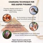 Red Jasper Crystal Pyramid (Motivation & Endurance)