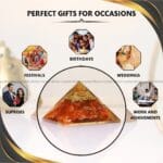 Red Jasper Crystal Pyramid (Motivation & Endurance)