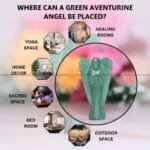 Green Aventurine Crystal Angel (Luck & Prosperity)