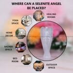 Selenite Crystal Angel (Protection & Shielding)