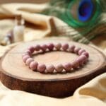 Rhodonite Crystal Bracelet - 8 MM (Grounding Energy & Physical Healing)