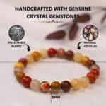 Mookaite Crystal Bracelet - 8 MM (Vitality & energy)