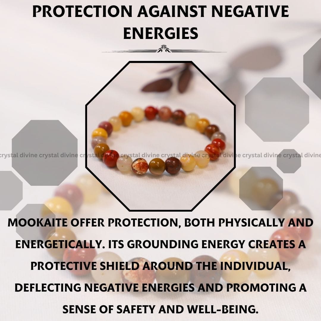 Mookaite Crystal Bracelet - 8 MM (Vitality & energy)