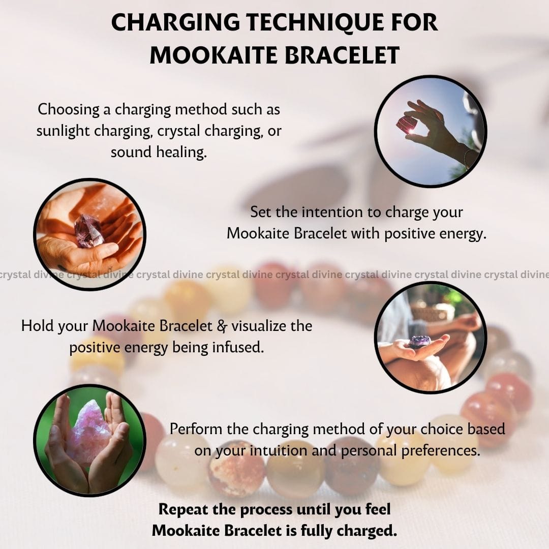 Mookaite Crystal Bracelet - 8 MM (Vitality & energy)