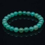 Green Aventurine Crystal Bracelet - 8 MM (Luck & Prosperity)