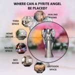 Rainbow Moonstone Crystal Angel (Harmony & Protection)
