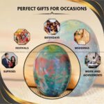 Bloodstone Crystal Palm Stone (Creativity & Motivation)