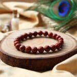Red Jaspar Crystal Bracelet - 8MM (Energy & Vitality)